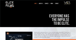 Desktop Screenshot of elitefilms.net